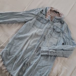Jean Button Down Shirt